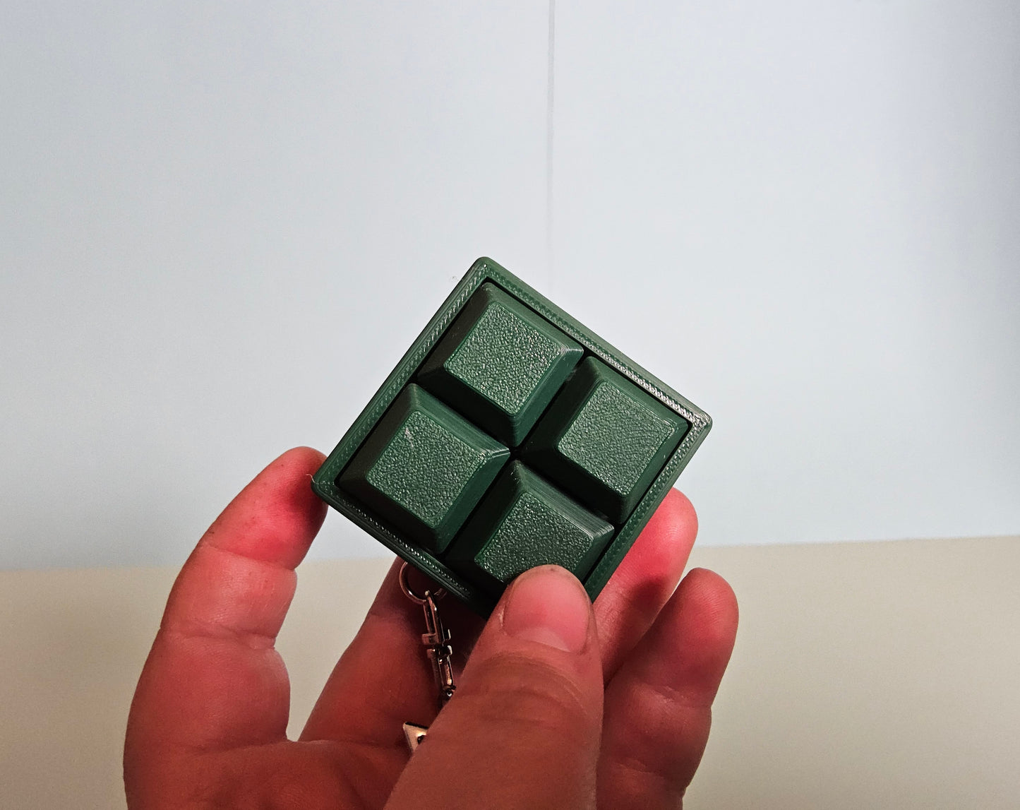 Quad Keycap Fidget Keyring