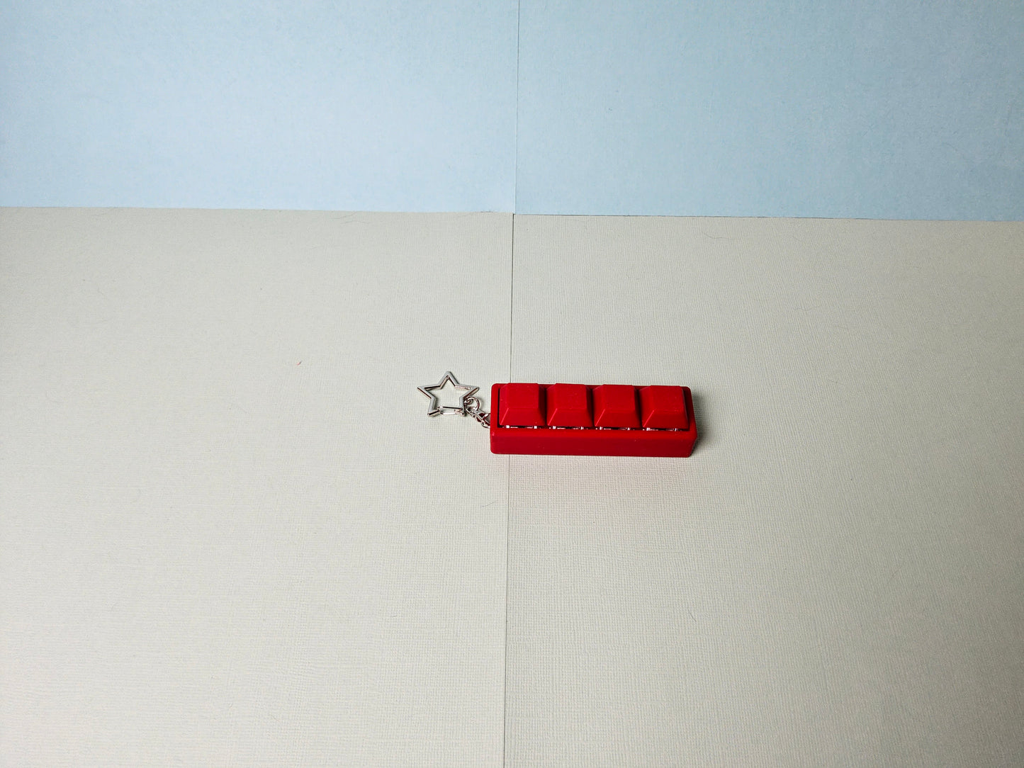 Quad Keycap Fidget Keyring