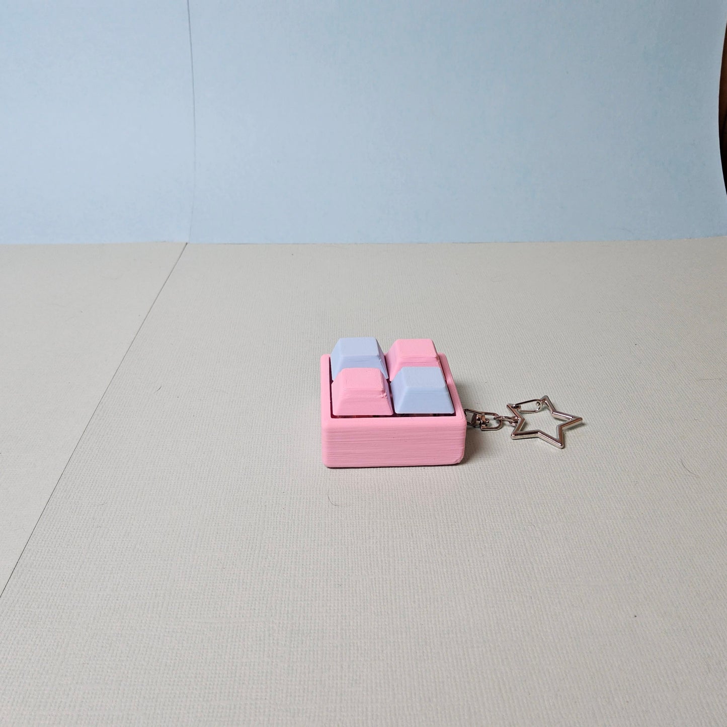 Quad Keycap Fidget Keyring