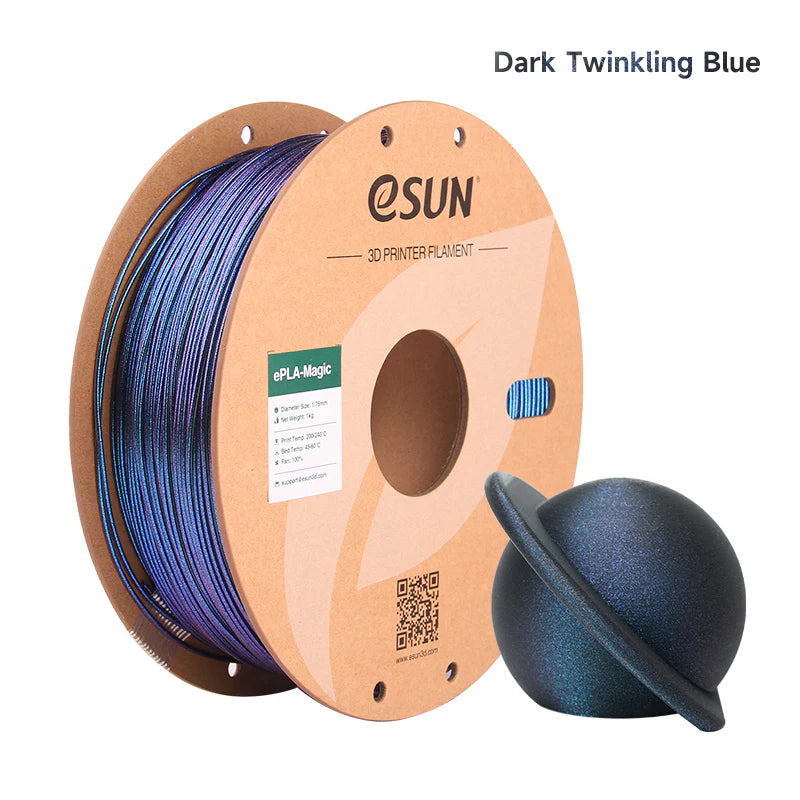 eSun Twinkling PLA Filament 1.75mm 1kg Roll