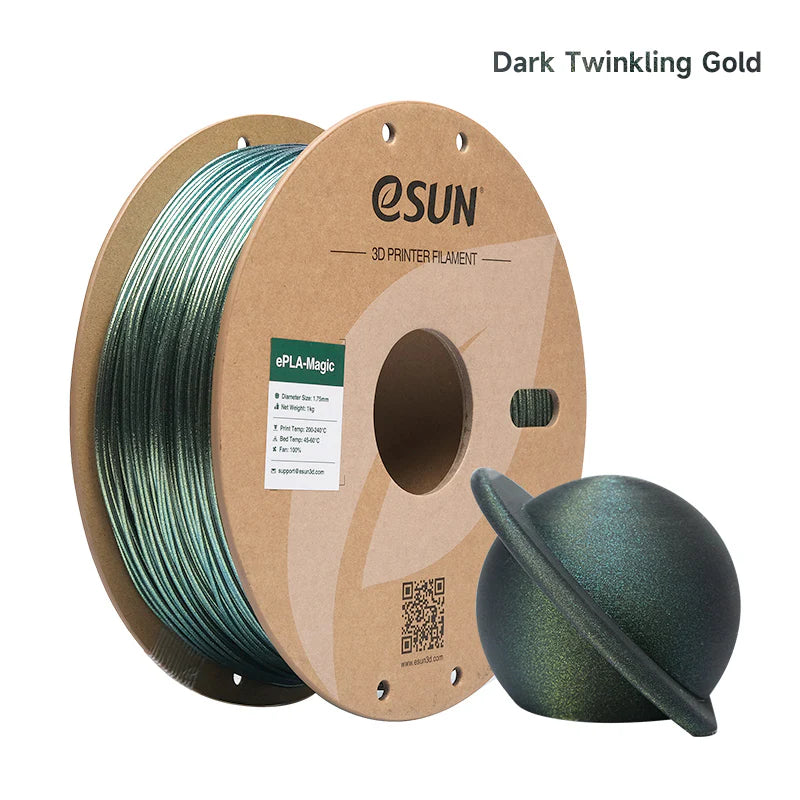 eSun Twinkling PLA Filament 1.75mm 1kg Roll