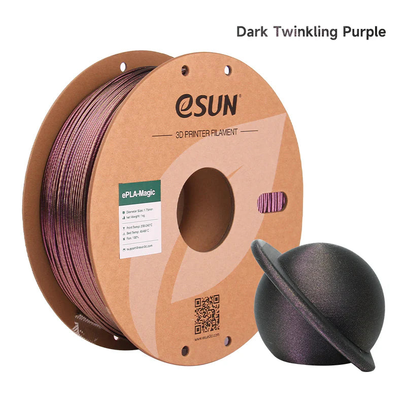 eSun Twinkling PLA Filament 1.75mm 1kg Roll