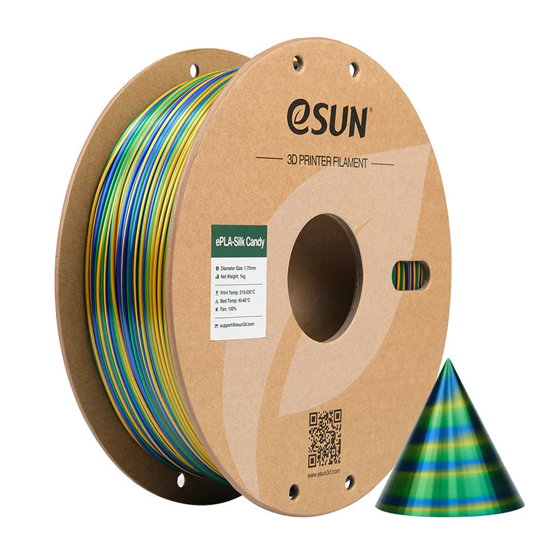 eSun Silk PLA Candy Filament 1.75mm 1kg Roll