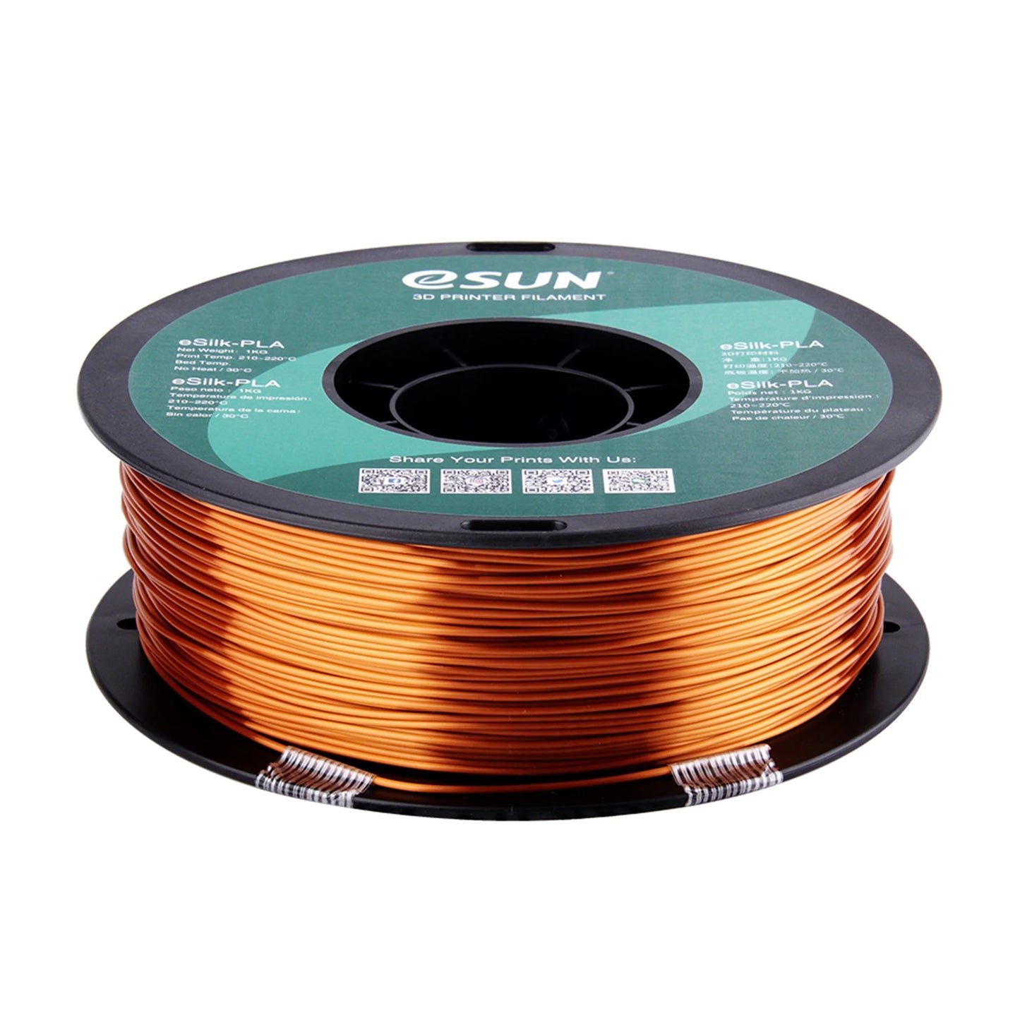 eSun Silk PLA Filament 1.75mm 1kg