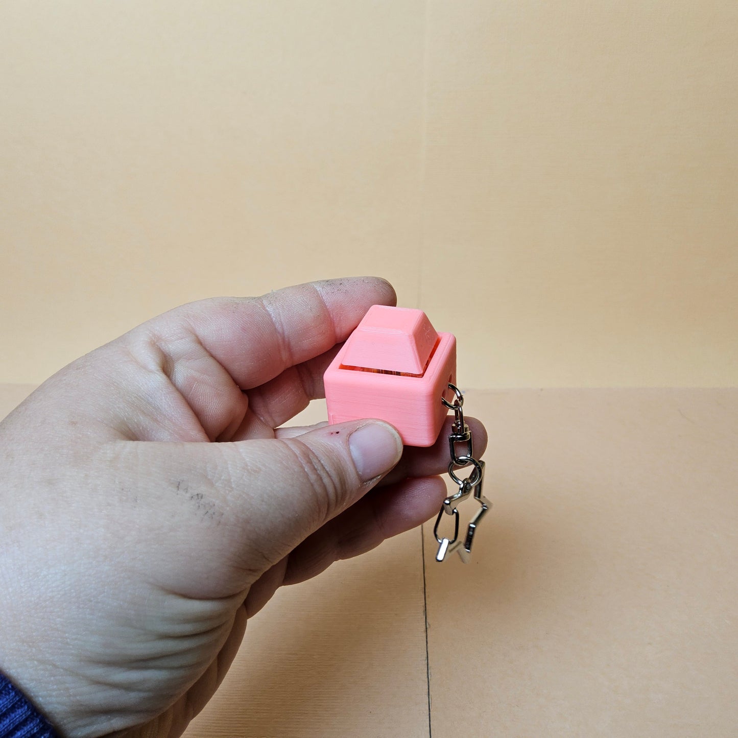 Single Keycap Fidget Keyring