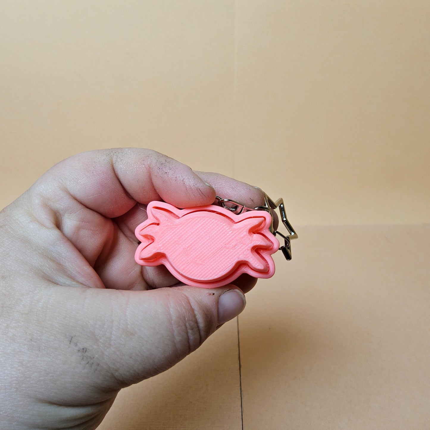 Axolotl Keycap Keyring