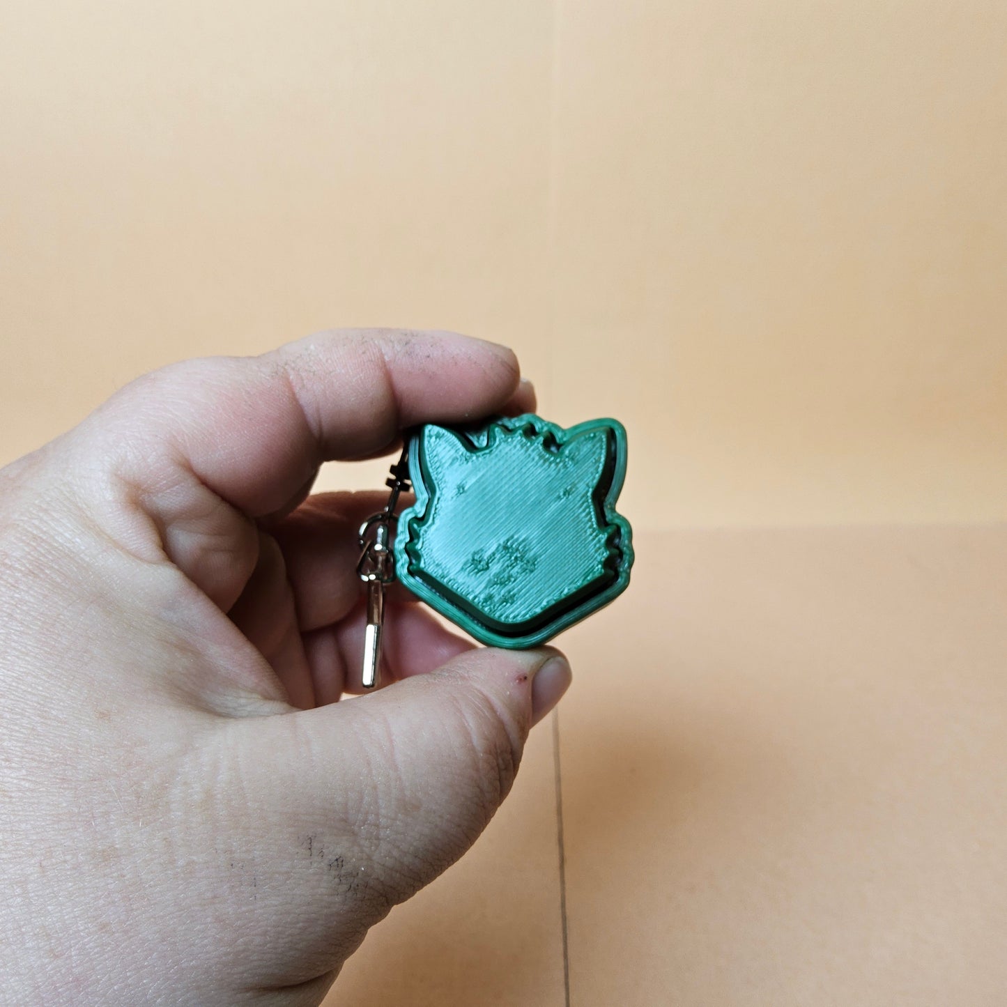 Baby Wolf Keycap Keyring