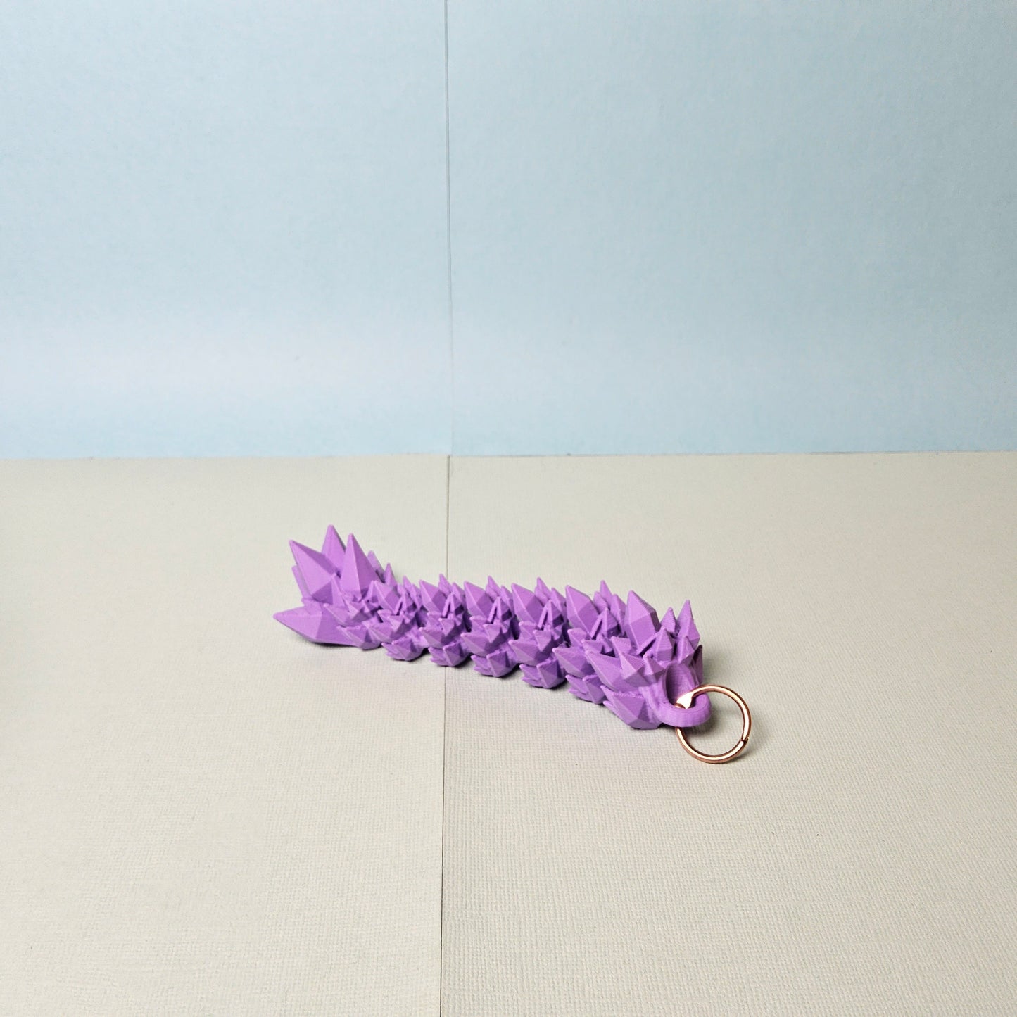 Crystal Dragon Tail Keyring