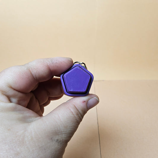 Pentagon Keycap Keyring