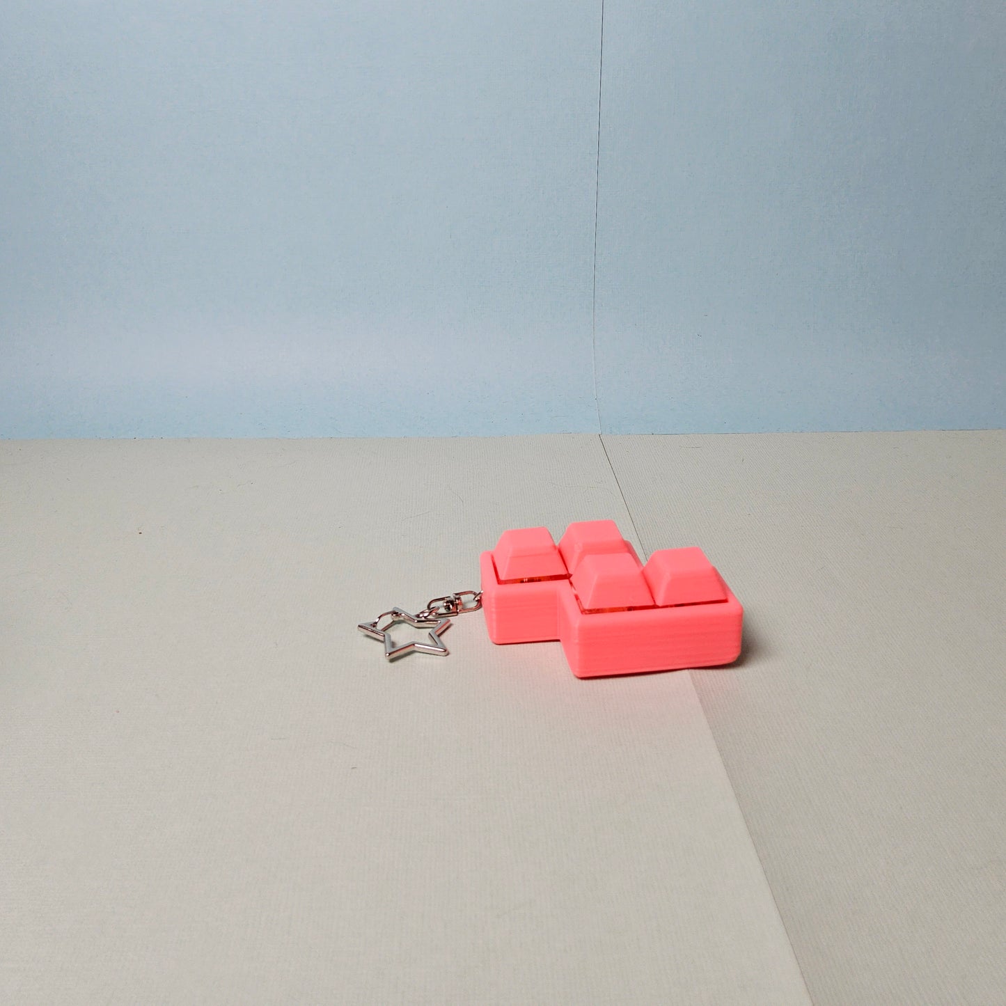 Quad Keycap Fidget Keyring