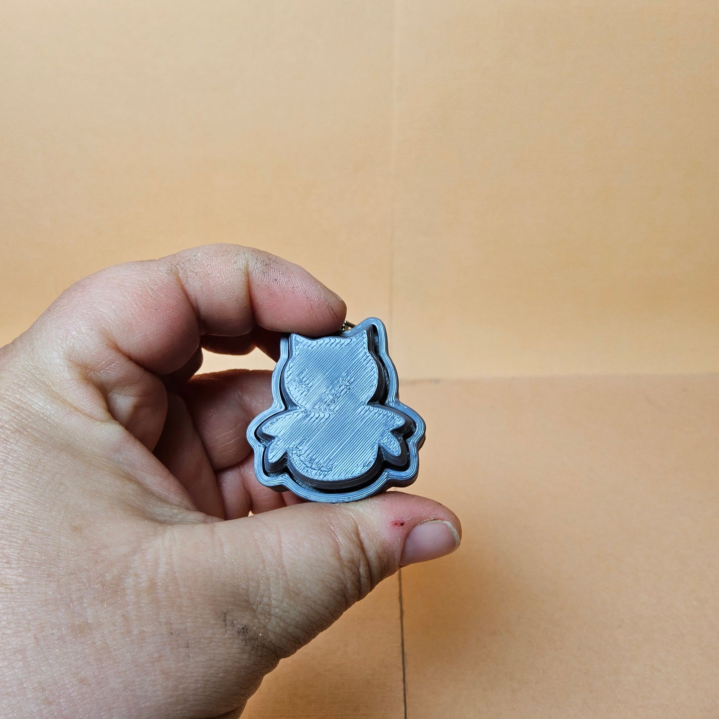 Baby Owl Keycap Keyring