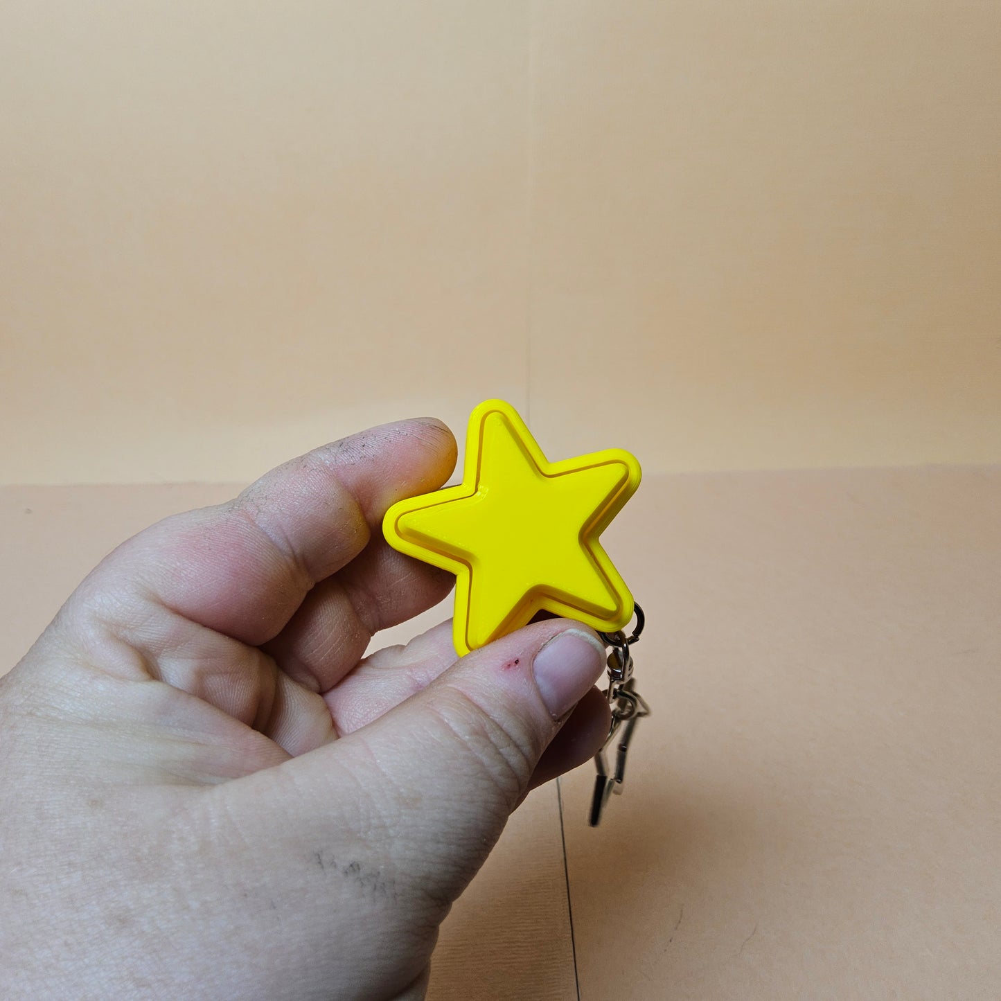 Star Keycap Keyring