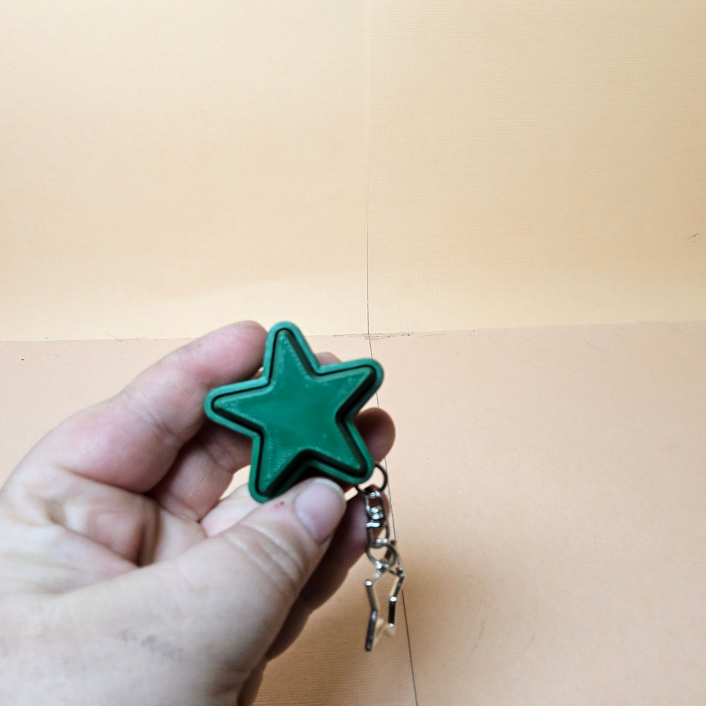 Star Keycap Keyring