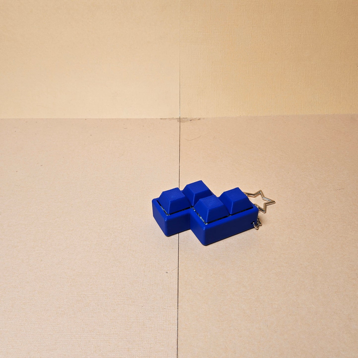 Quad Keycap Fidget Keyring