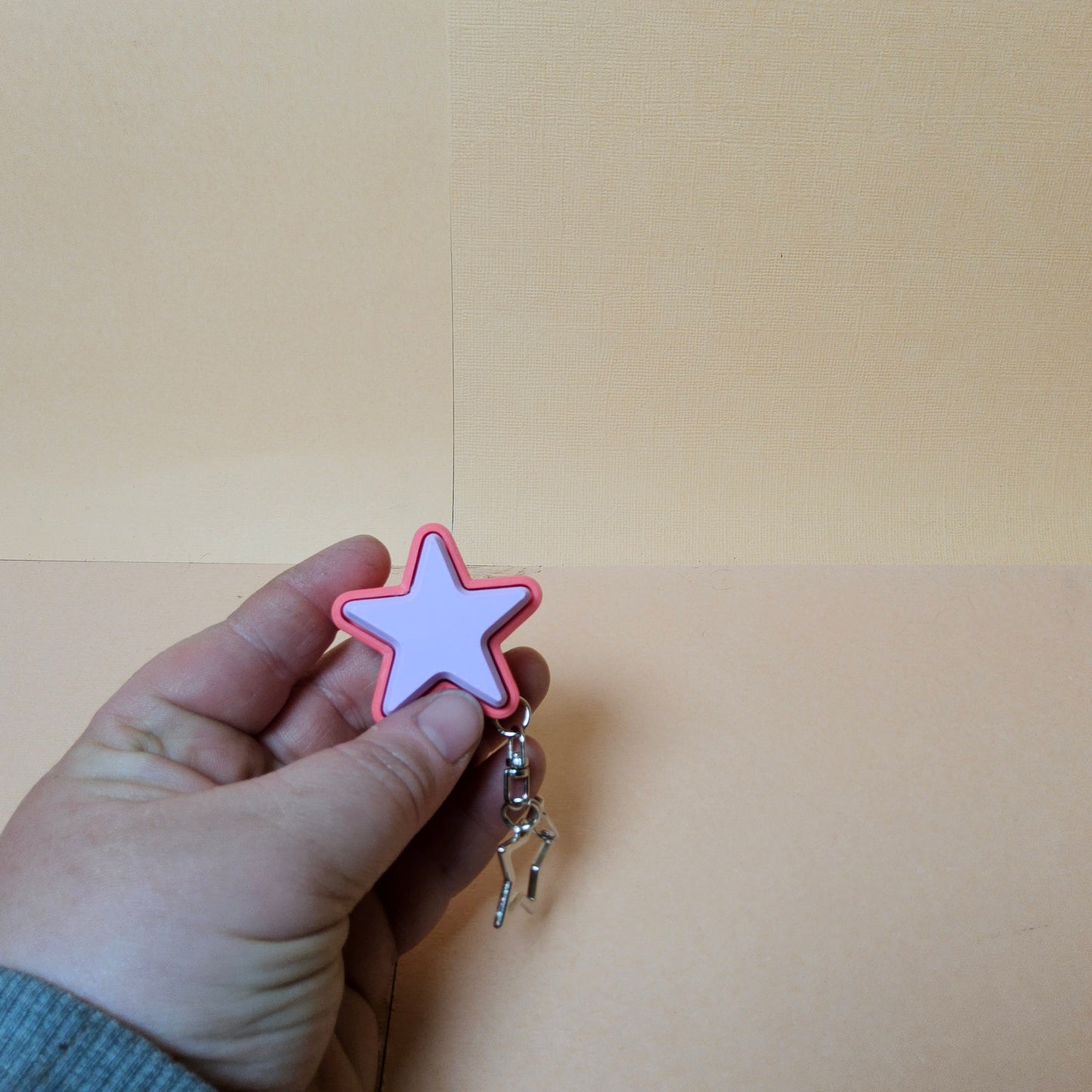 Star Keycap Keyring