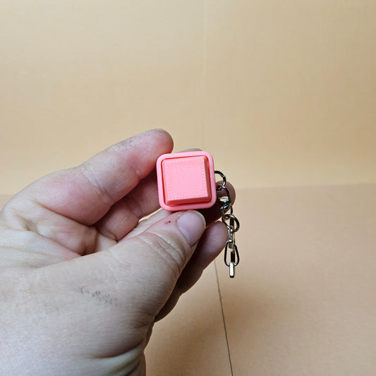 Square Keycap Keyring