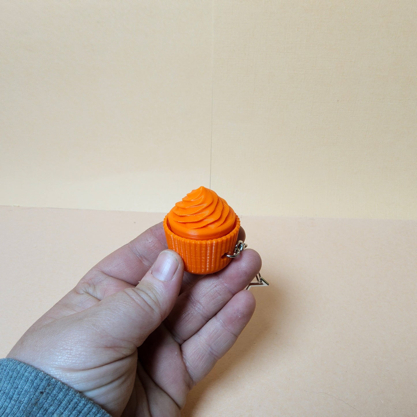 Cupcake Keycap Keyring