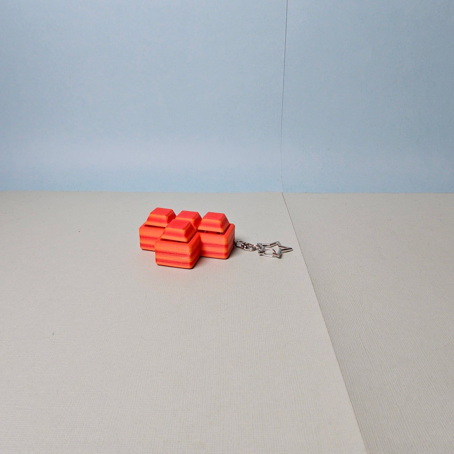 Quad Keycap Fidget Keyring